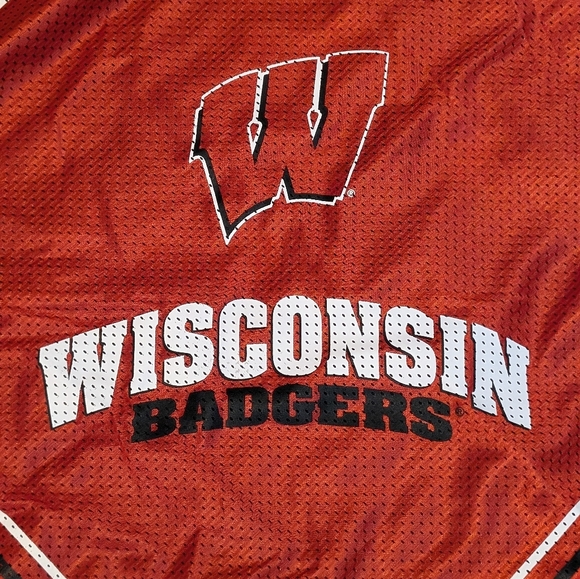 Wisconsin Badgers Bandana Head Scarf Bandana Tie Shirt - Picture 8 of 10